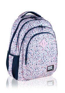 Školní batoh Pink Terrazzo-1